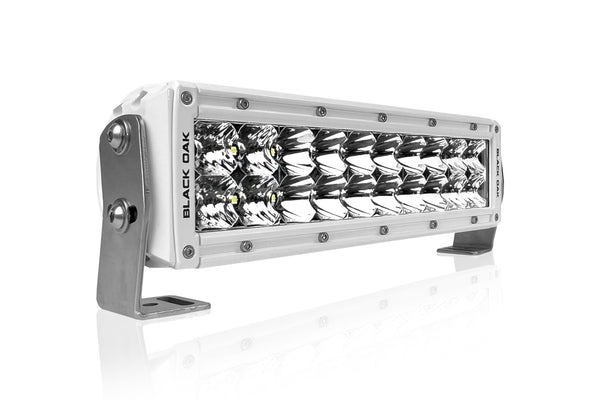 New - 20 Inch Single Row: Black Oak LED Pro Series 3.0 LED Light Bar -  Spot, Flood, or Combo Beam Pattern (60w/100w) - Black Oak LED