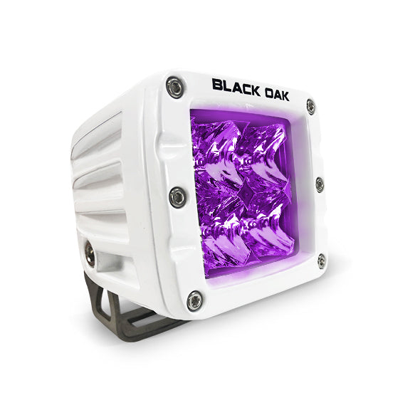 New - 2 inch Marine Ultraviolet UV Pod Light - Black Oak LED Pro Series 2.0