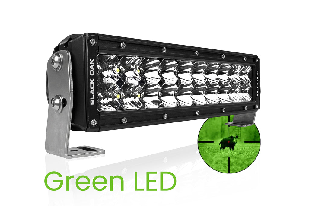 10 Inch Green LED Hog Hunting LED Light Bar