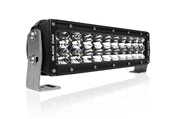 Curved LED Light Bars Black Oak LED