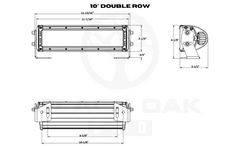 Gigging Light Bar - 10 Inch or 20 Inch - Pro Series 3.0 - 100W or 200W