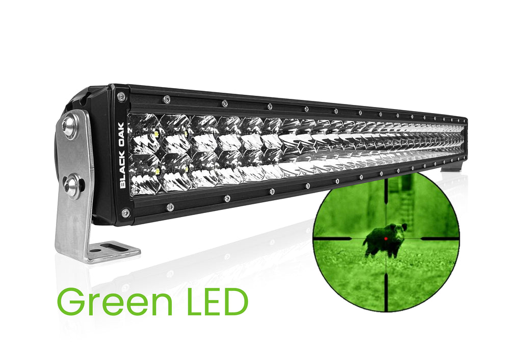 30 Inch Curved Green LED Hog Hunting LED Light Bar