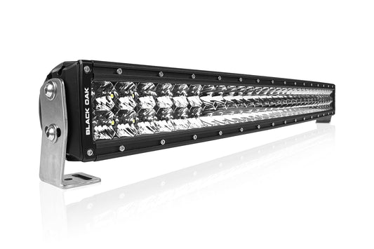 30 Inch Curved Double Row: Black Oak LED Pro Series 3.0 Dual Row LED Light Bar