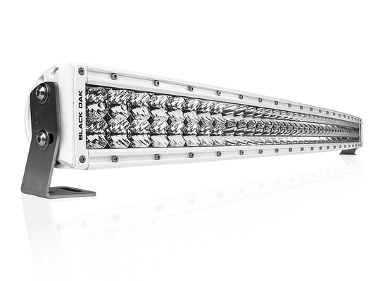 40 Inch Marine Curved: Black Oak LED Pro Series 3.0 Double Row LED light bar