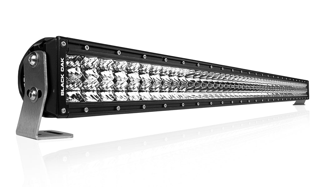 LED Light Bar - Combo | Flood | or Spot Optics - Dual Row - Black Oak LED Pro Series 2.0 (300w|500w)