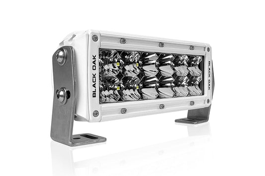 6 Inch Marine: Black Oak LED Pro Series 3.0 Double Row LED Light Bar