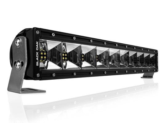 Bowfishing 20 Inch Scene Double Row LED Light Bar - Black Oak LED Pro Series 3.0