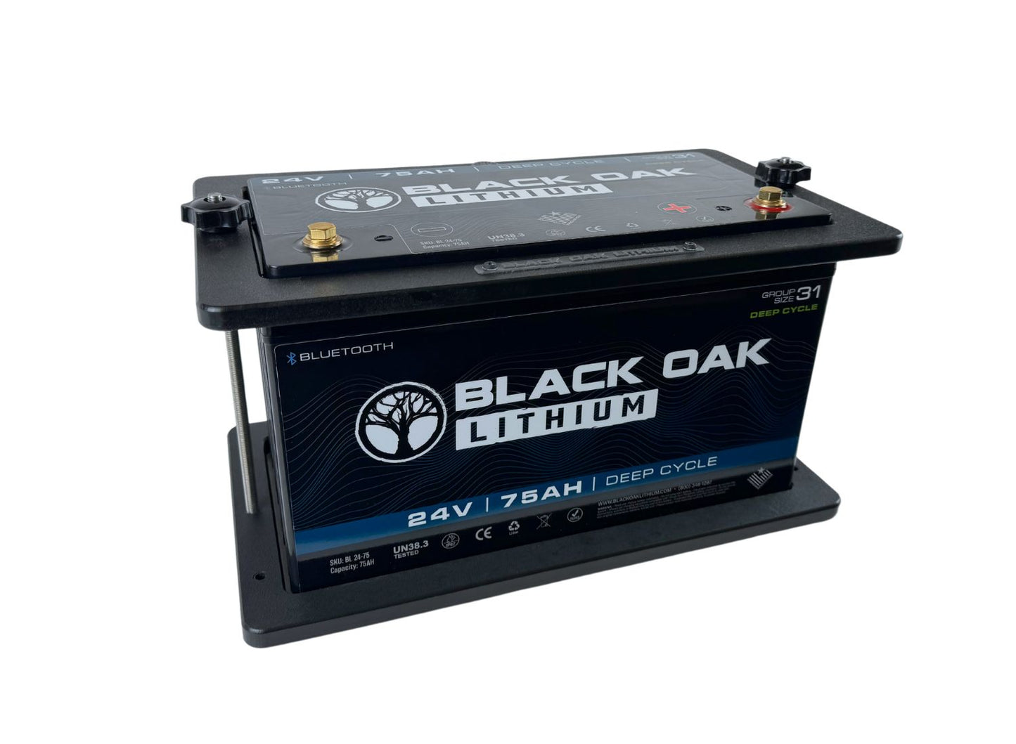 Black Oak Lithium - Group 31 Starboard Battery Tray