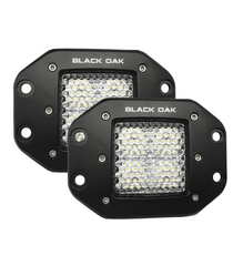 2-Inch LED Flush Mount Pod Light (Pair) – Flood Or Diffused Beam | Pro Series 3.0 – 40W