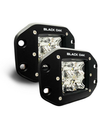 2-Inch LED Flush Mount Pod Light (Pair) – Flood Or Diffused Beam | Pro Series 3.0 – 40W