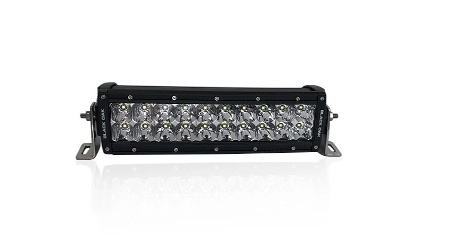 Bolt Out (V2)-  10 Inch Double Row: Black Oak LED Pro Series 2.0 Dual Row LED Light Bar - Combo, Flood, or Spot Optics (60w/100w)