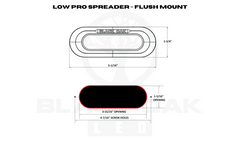 New - Low Pro™ Off Road Spreader Light - Flush Mount (Pre-Order)