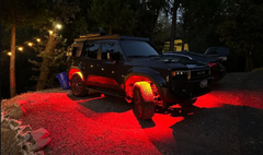 NEW - LED Rock Light Kit - RGB - 8 Lights