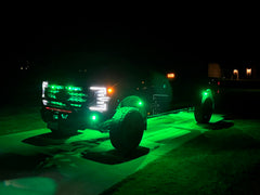 NEW - LED Rock Light Kit - RGB - 8 Lights