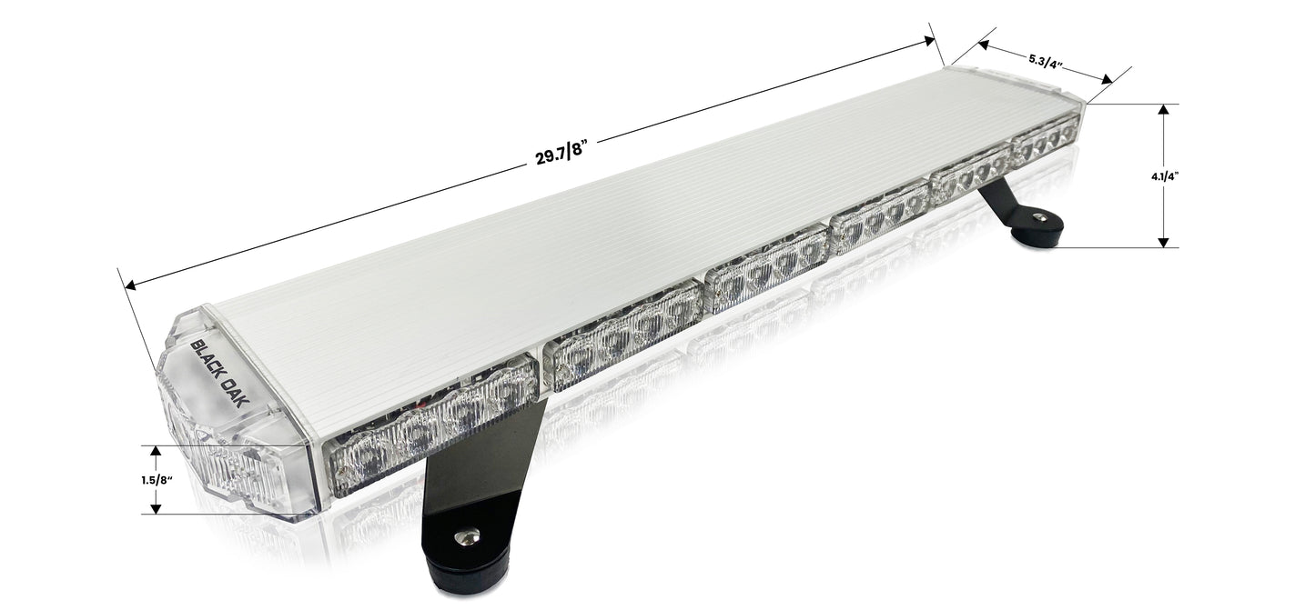 30 Inch Emergency Light Bar - TIR Optics