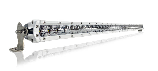 40 Inch Marine Single Row: Black Oak LED Pro Series 3.0 - 5 Watt Combo LED Light Bar - Spot & Flood Optics (200w)