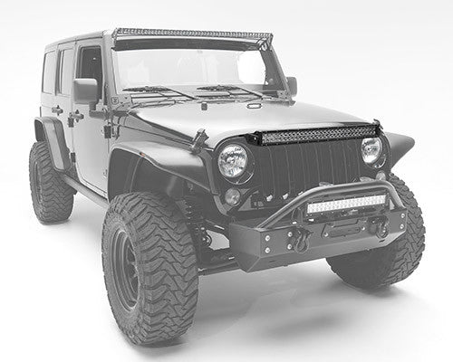 (07-17) Jeep JK - 30" Double Row Upper Grille Mount Kit