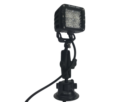 GoPOD™ - Suction Cup Jobsite Light - Black Oak LED Pro Series 3.0