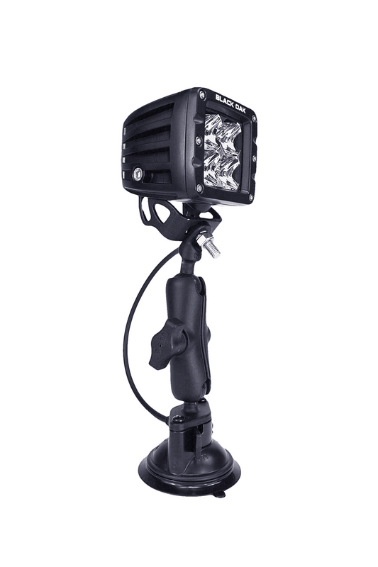 GoPOD™ - Suction Cup Flood Light - Black Oak LED Pro Series 3.0